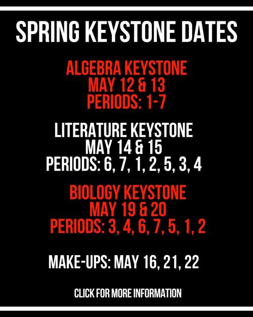  Spring Keystone Dates