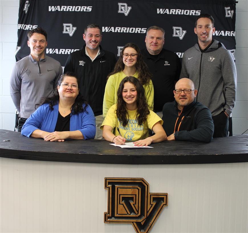 Senior Soccer Player Aracelia Denhalter signed with Misericordia University - Division III